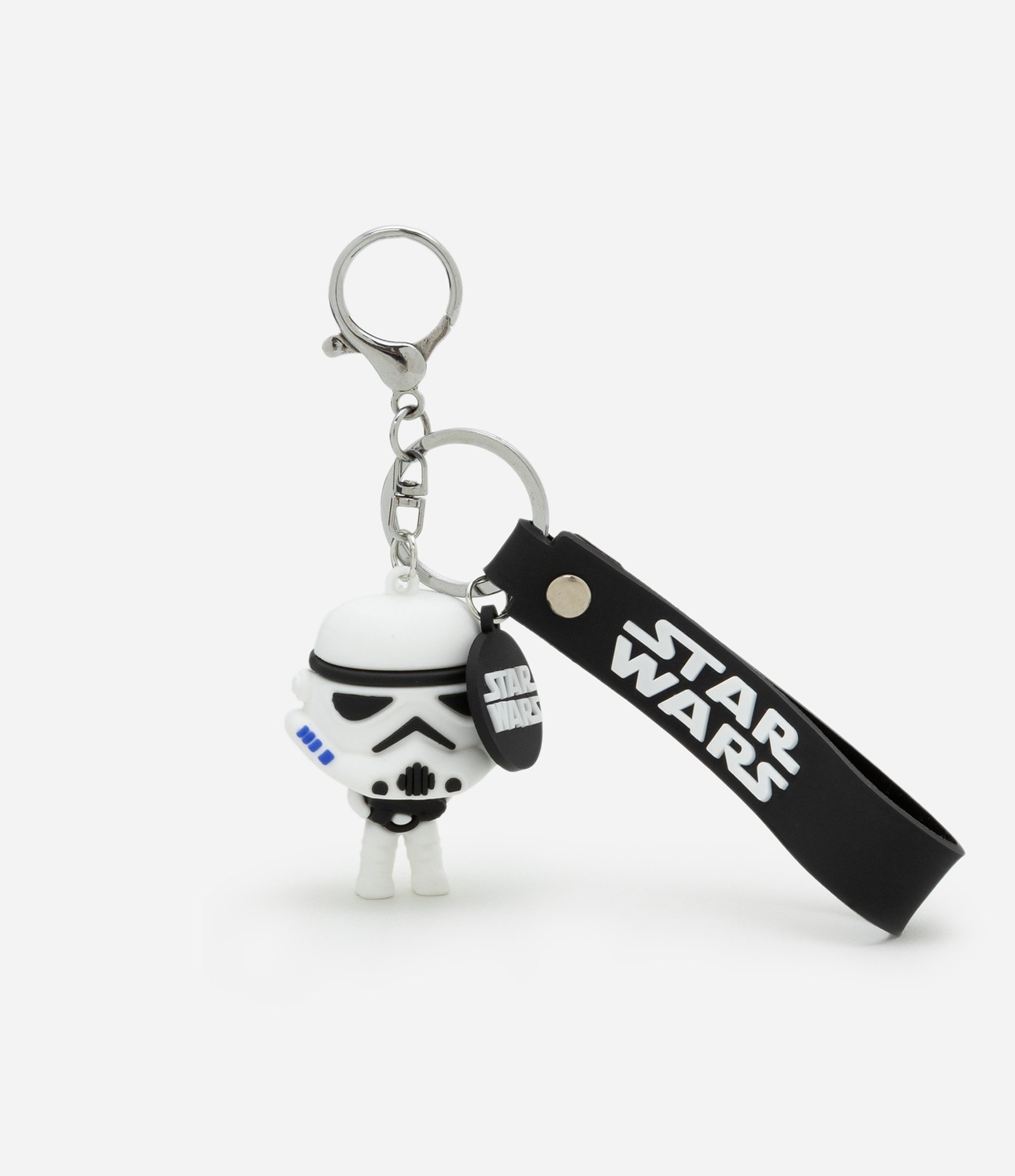 Chaveiro Infantil com Estampa Stormtrooper  - Tam U Preto/Branco 1