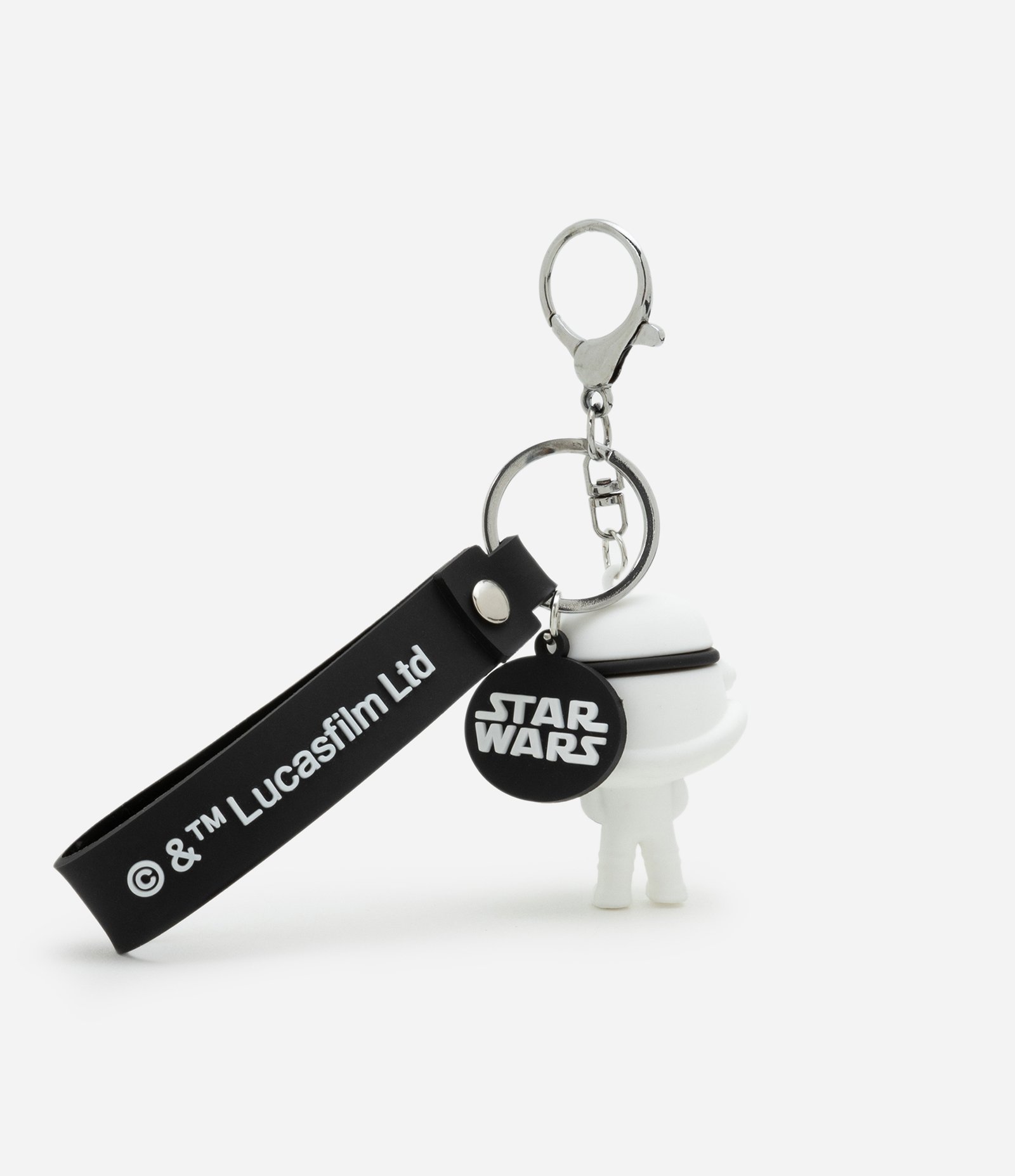 Chaveiro Infantil com Estampa Stormtrooper  - Tam U Preto/Branco 2