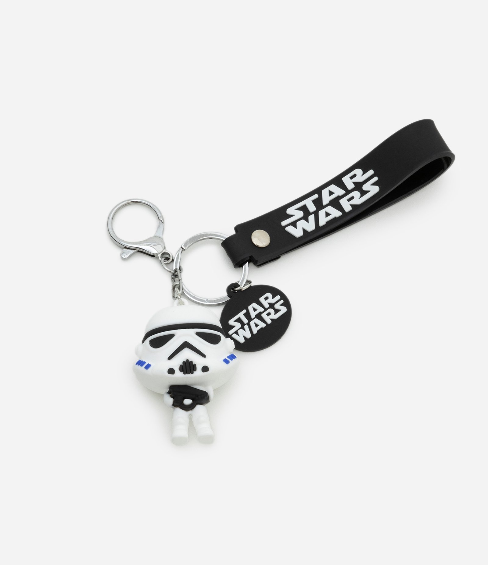 Chaveiro Infantil com Estampa Stormtrooper  - Tam U Preto/Branco 3