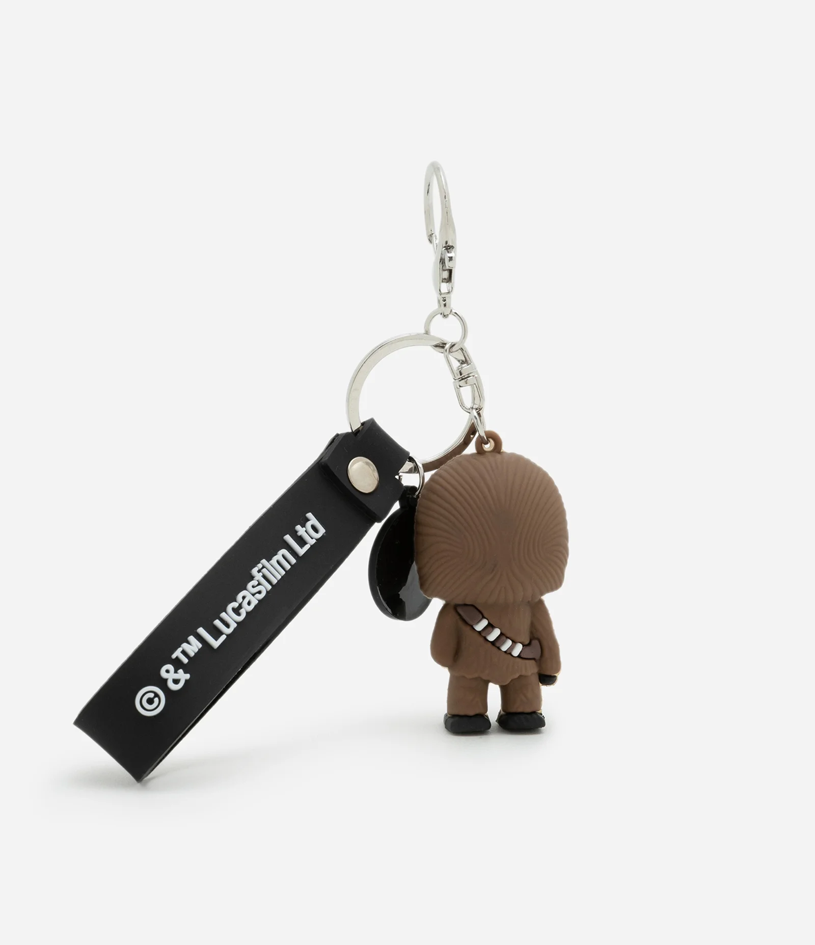 Chaveiro Infantil com Estampa Chewbacca - Tam Único Preto/Marrom 2