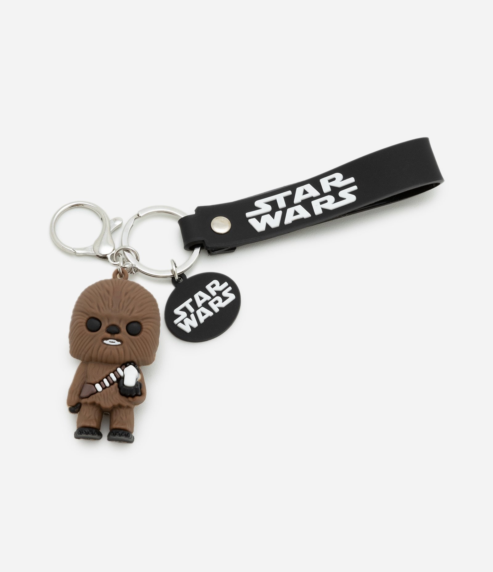 Chaveiro Infantil com Estampa Chewbacca - Tam Único Preto/Marrom 3