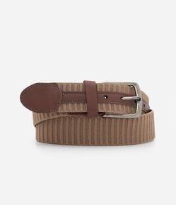 Cinto em PU com Textura