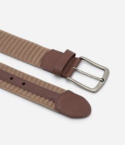 Cinto em PU com Textura