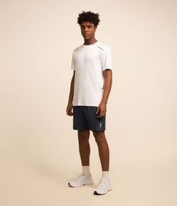 Bermuda Esportiva com Short de Compressão