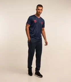 Calça Esportiva Futebol com Cós Elástico