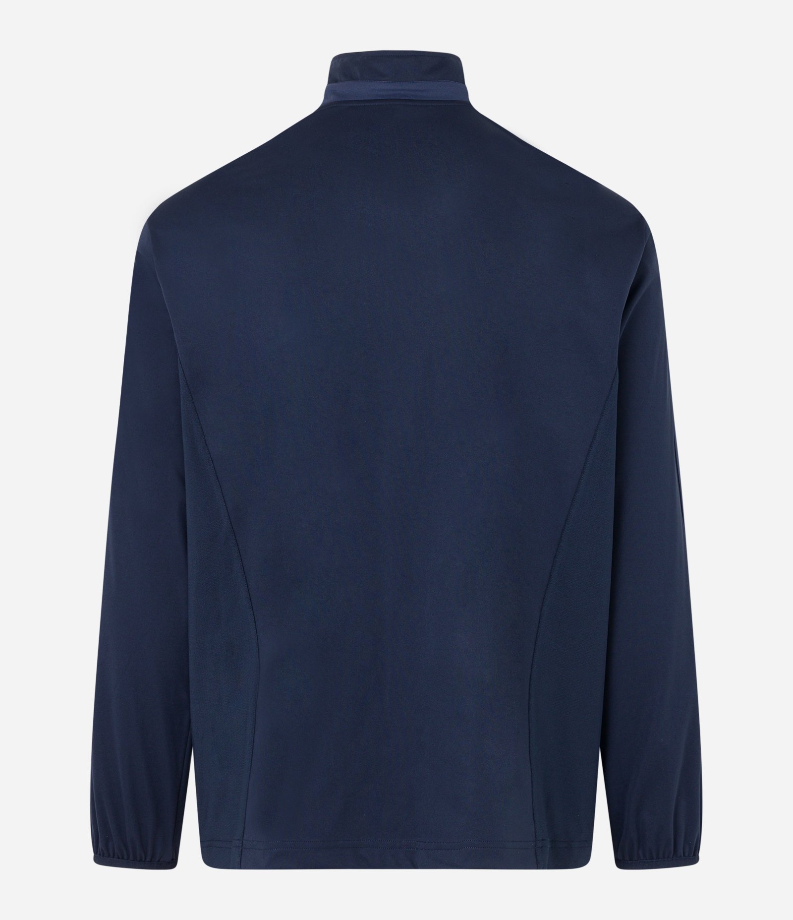 Blusão Esportivo Futebol em Helanca com Fechamento Frontal Azul Marinho 8