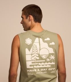 Regata Comfort com Estampa Have A Day Off