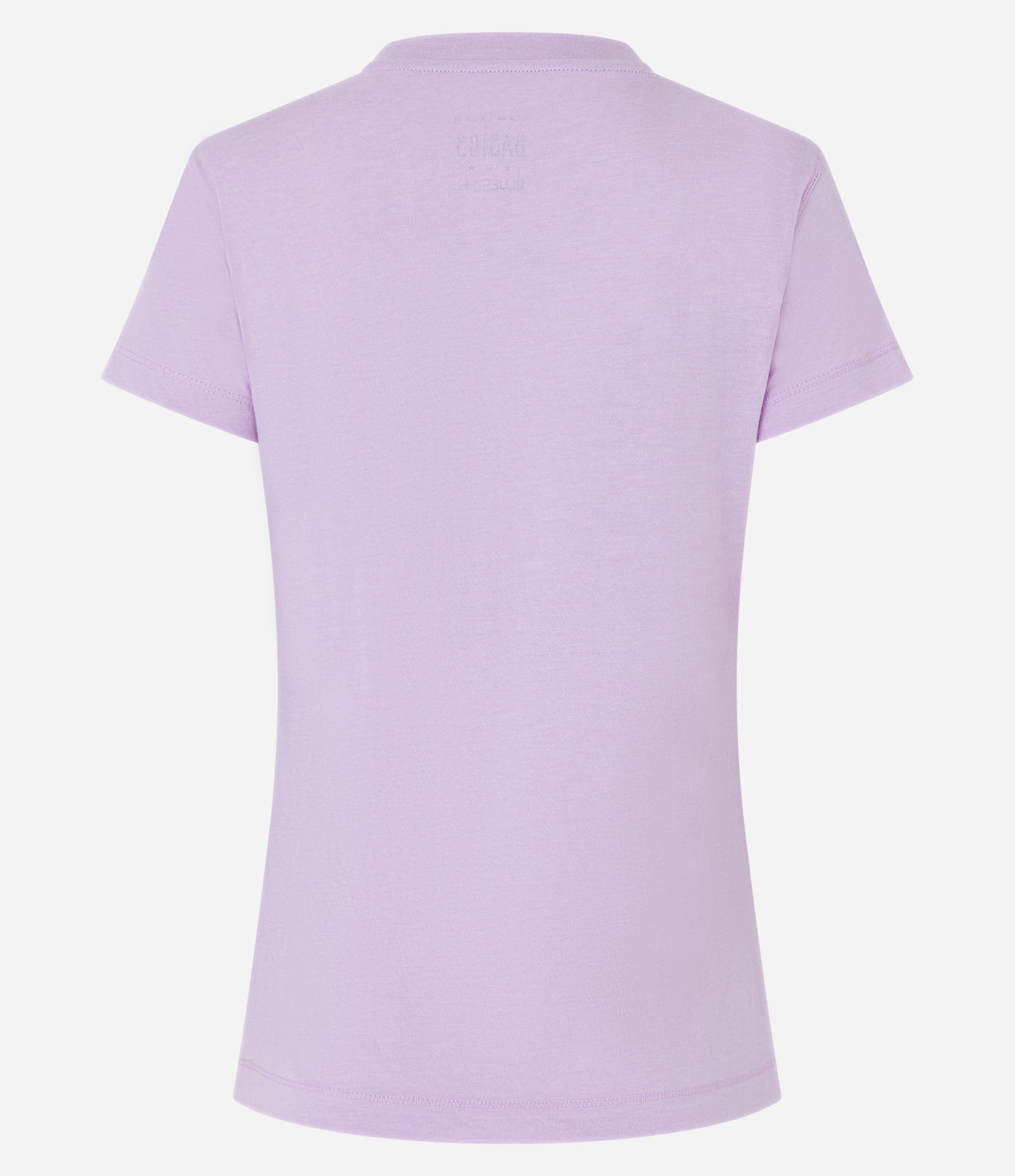 Blusa Básica em Algodão com Bolsinho Frontal Lilás 6