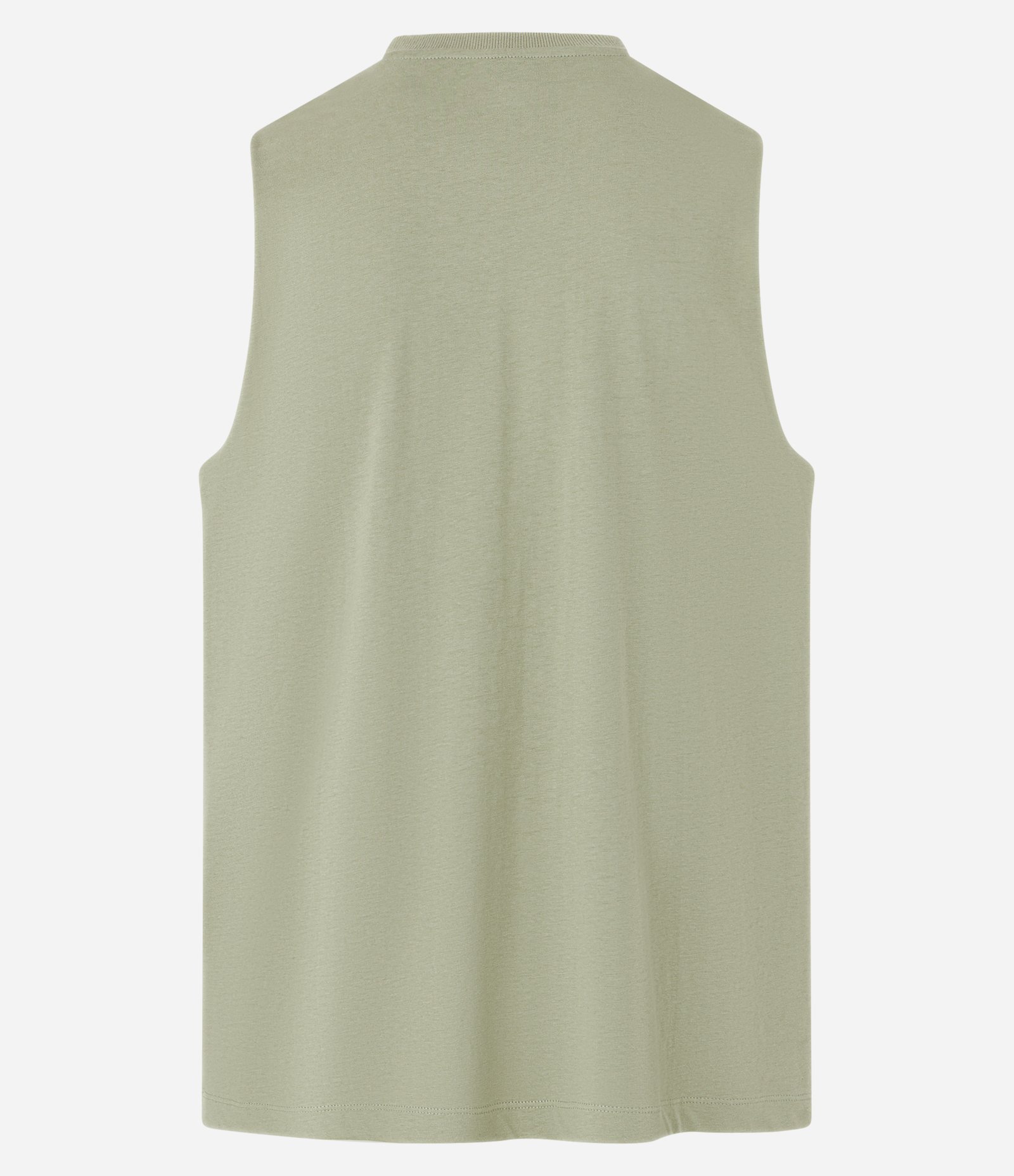 Regata Machão Básica em Algodão Verde Claro 2