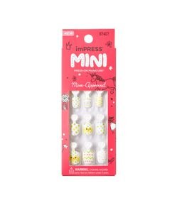 Unhas Autocolantes Infantil Impress Mini Eggcelent Day