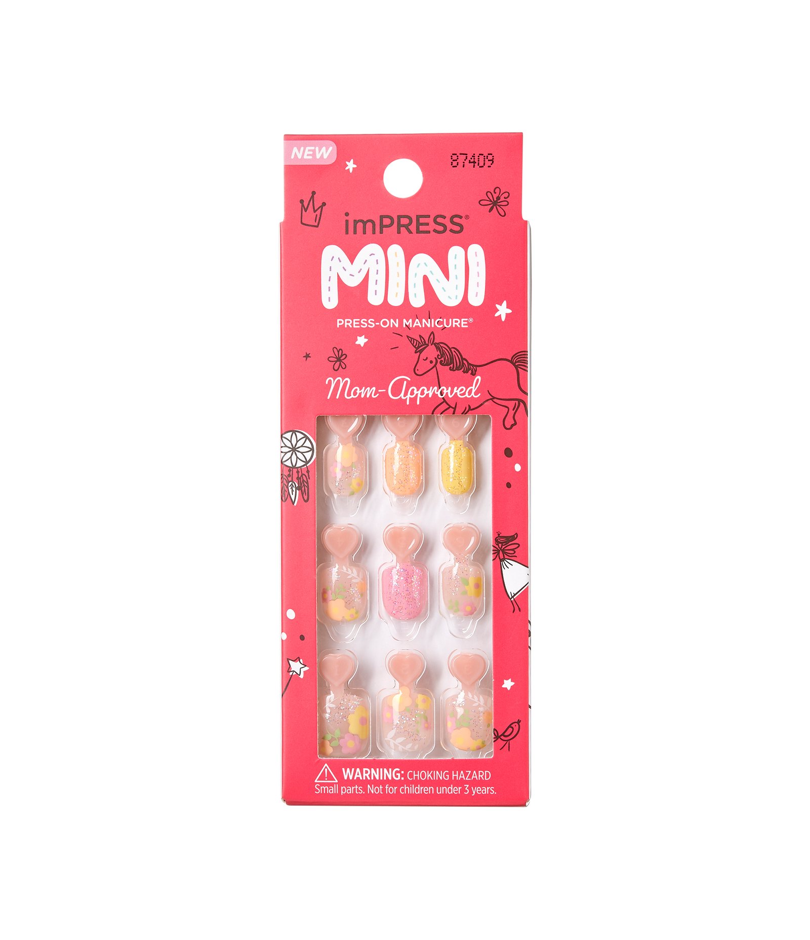 Unhas Autocolantes Infantil Impress Mini Hokey Pokey U 1