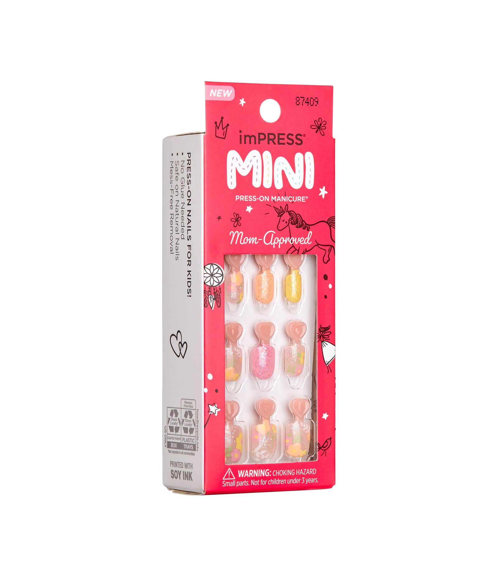 Unhas Autocolantes Infantil Impress Mini Hokey Pokey U 2