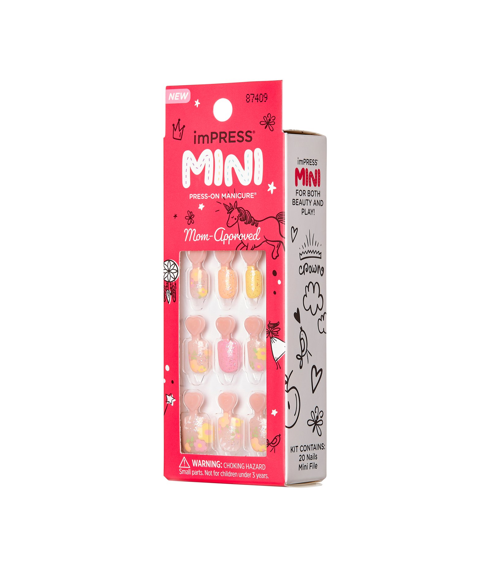 Unhas Autocolantes Infantil Impress Mini Hokey Pokey U 3