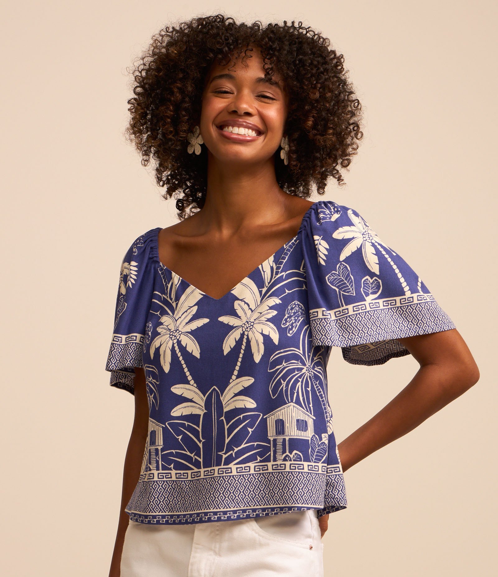 Blusas Juveniles Blusa Estampada Blusas De Tiras De Moda 2021