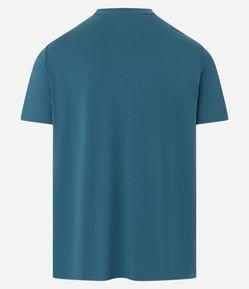 Camiseta Regular Básica em Algodão
