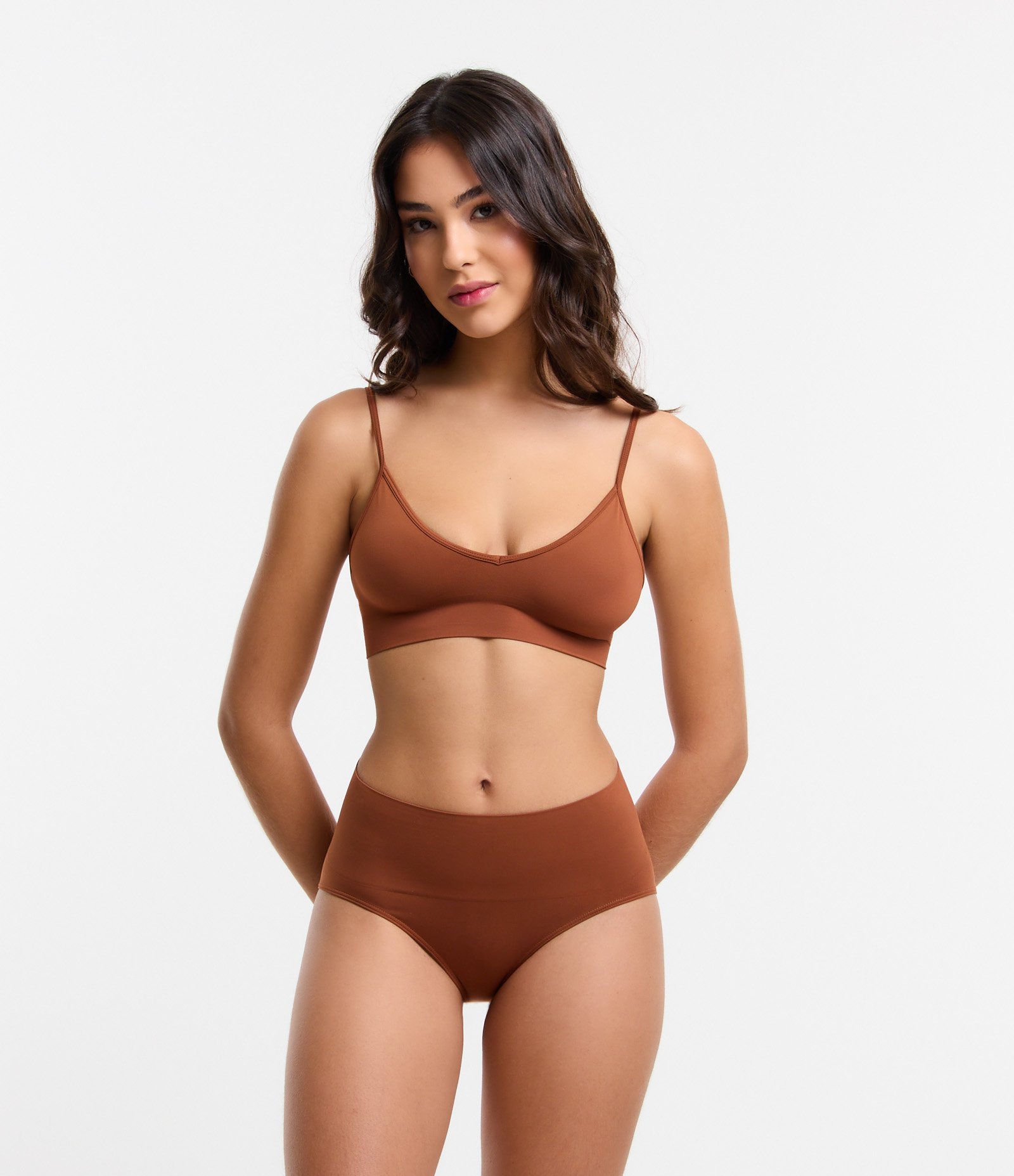 Sutiã Top Sem Bojo em Poliamida Seamless 2