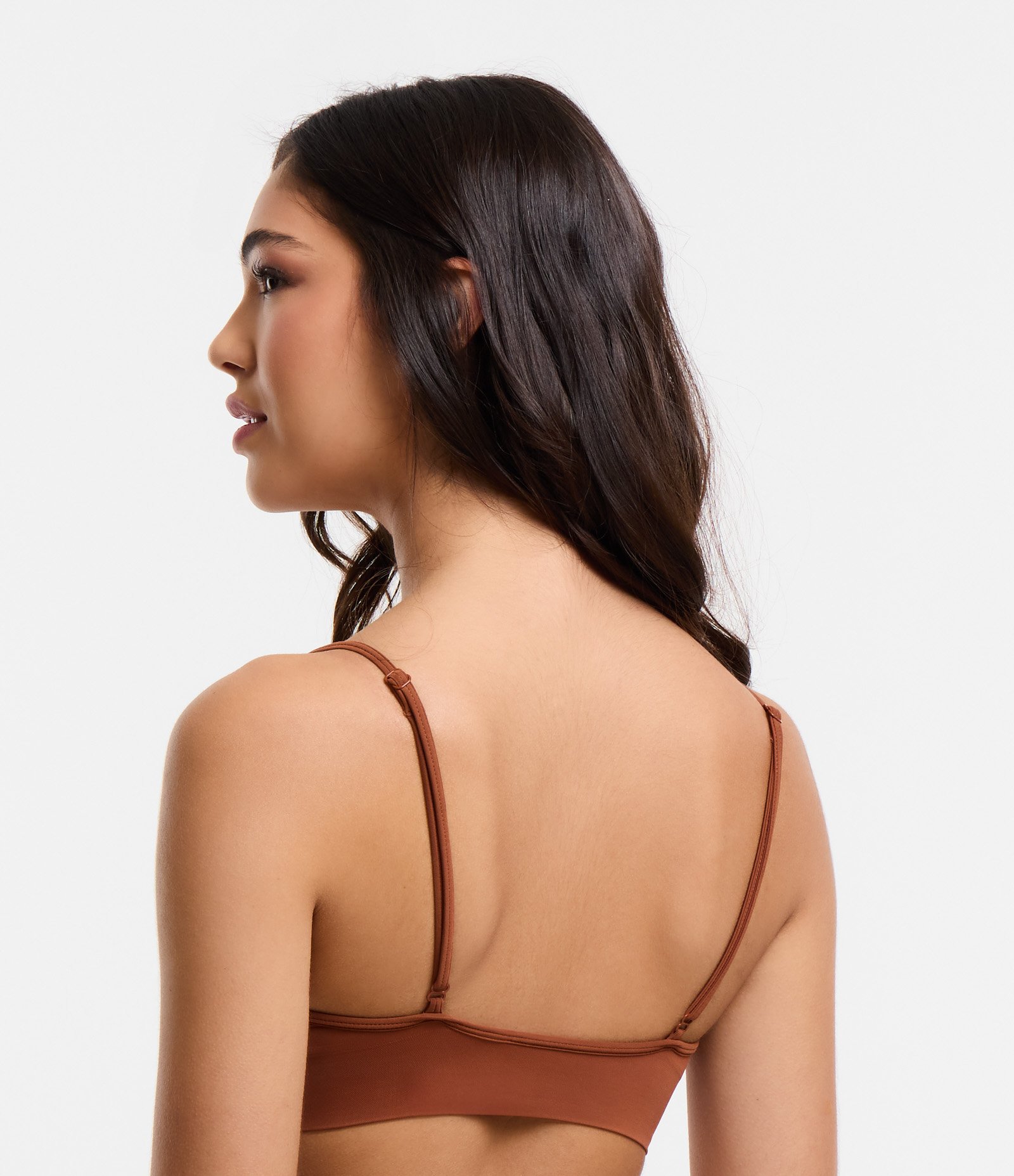 Sutiã Top Sem Bojo em Poliamida Seamless 3