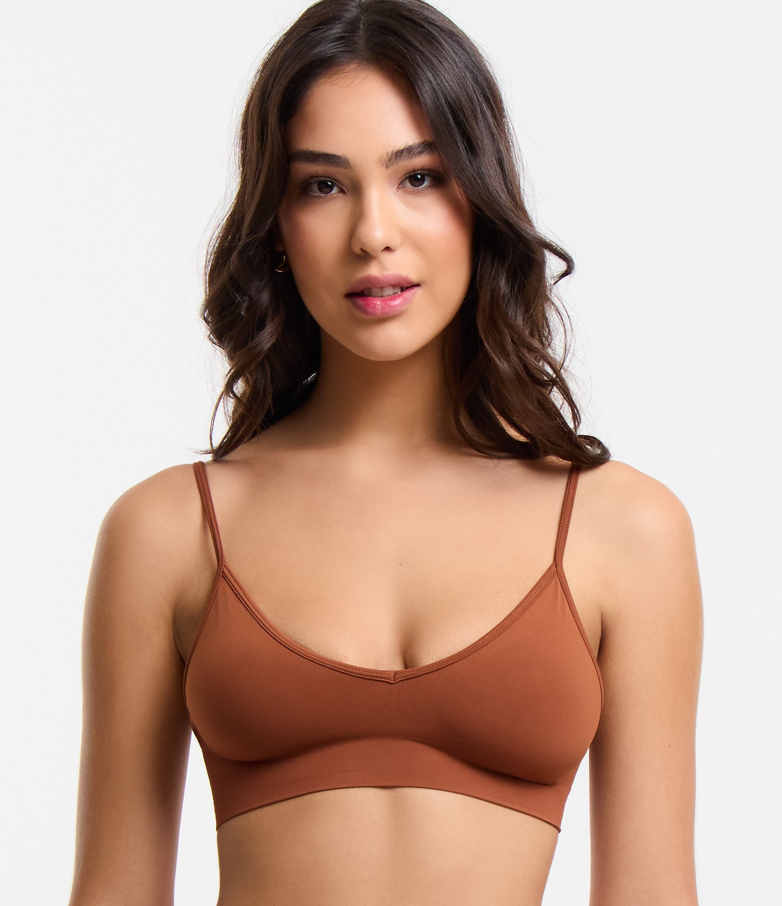 Sutiã Top Sem Bojo em Poliamida Seamless 4