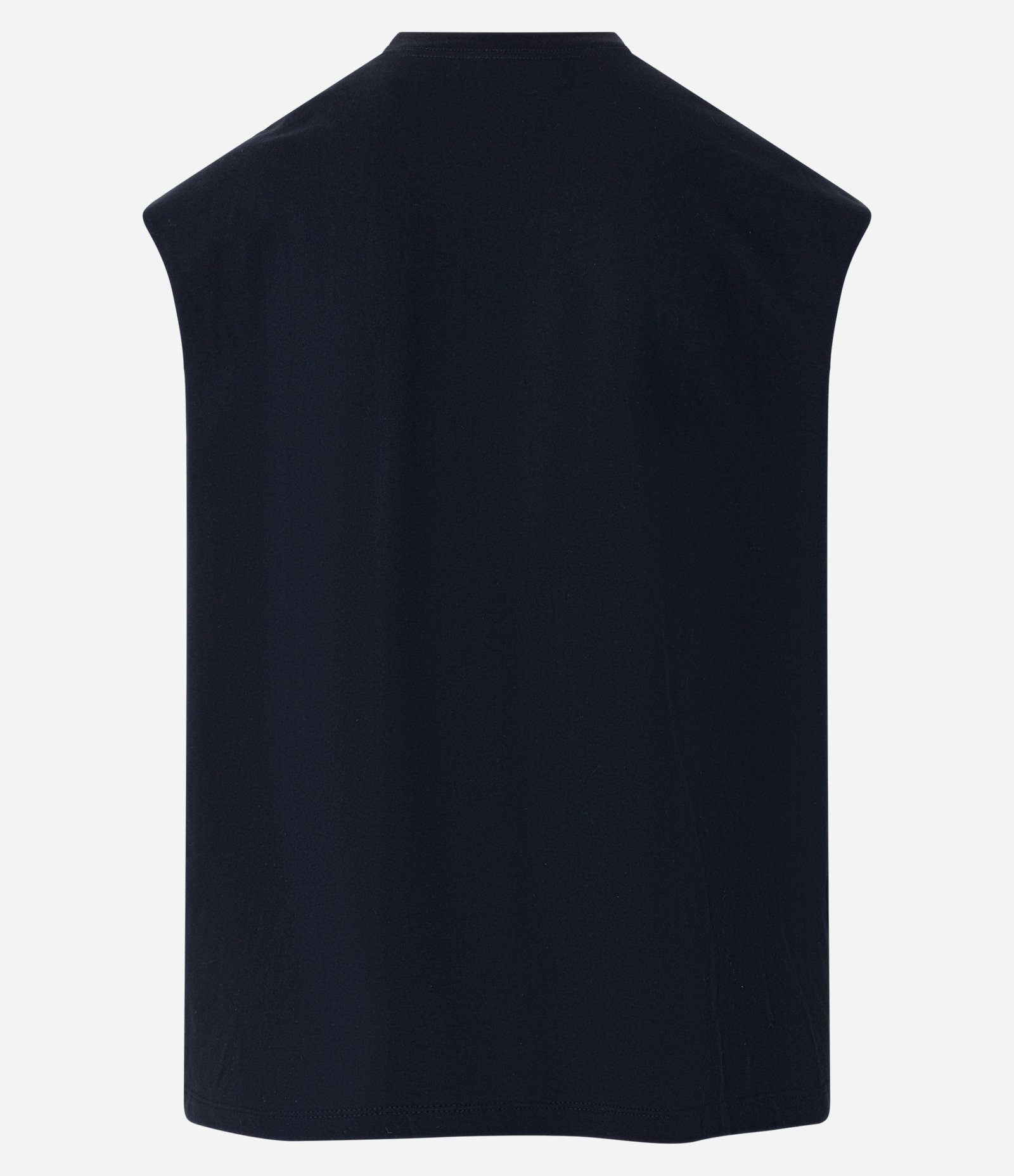 Regata Boxy em Algodão com Lettering Spinny Illusion Preto 6