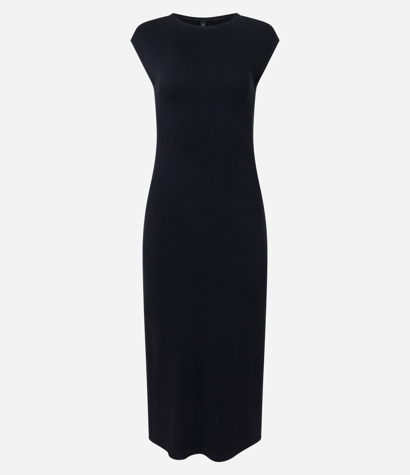 Vestido New Midi sem Manga em Ribana Preto 5