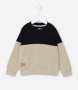 Blusão Infantil em Modal com Recortes - Tam 1 a 6 Anos