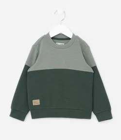 Blusão Infantil em Modal com Recortes - Tam 1 a 6 Anos