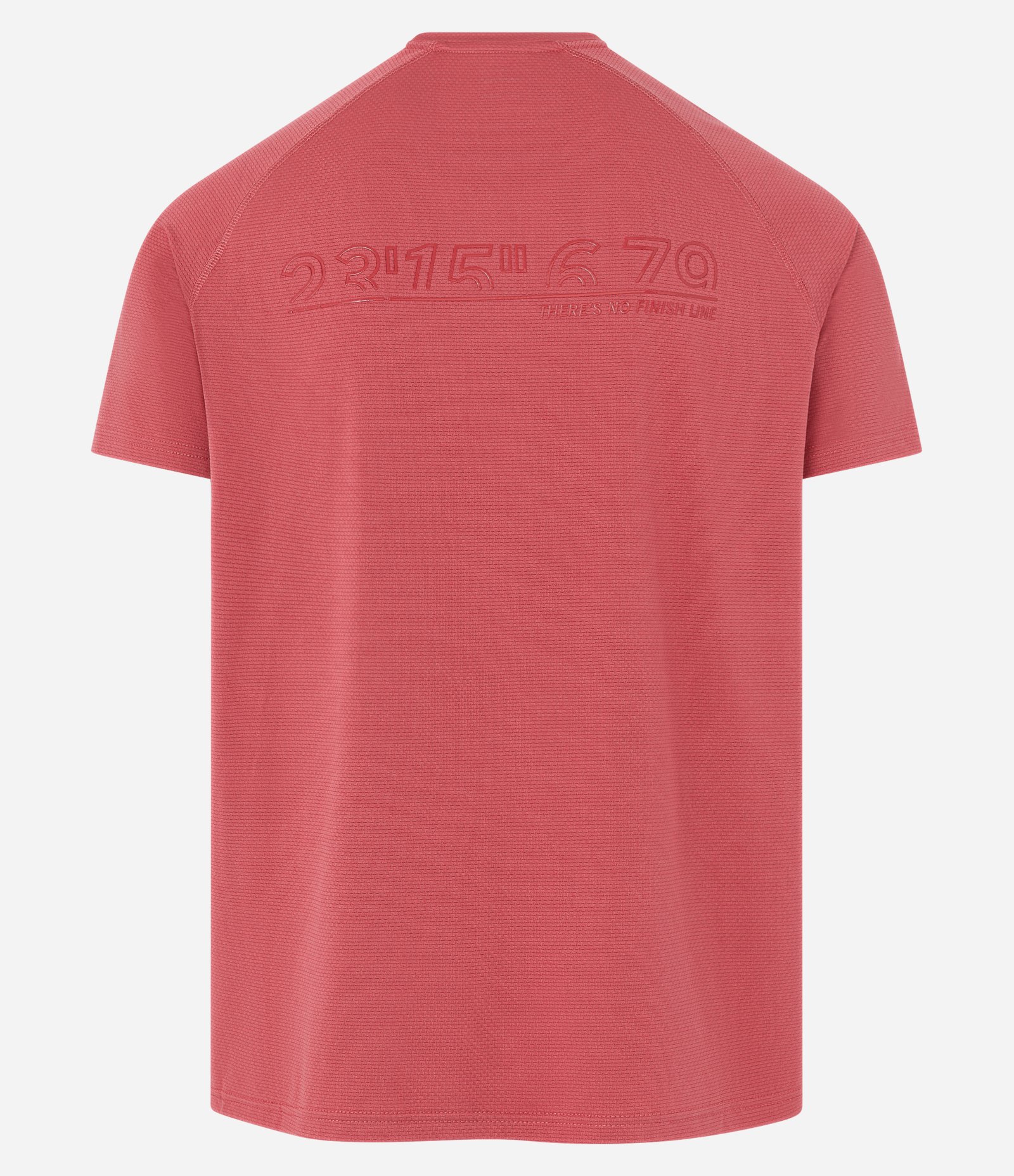Camiseta Regular Esportiva em Tecnologia Dry com Estampa em Alto Relevo Rosa 6