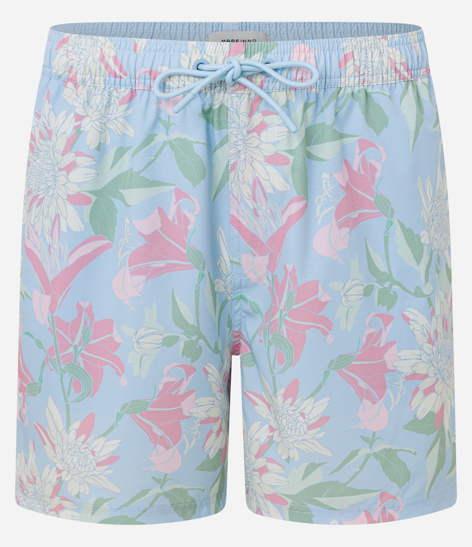Bermuda em Microfibra com Estampa Floral Multicores 5