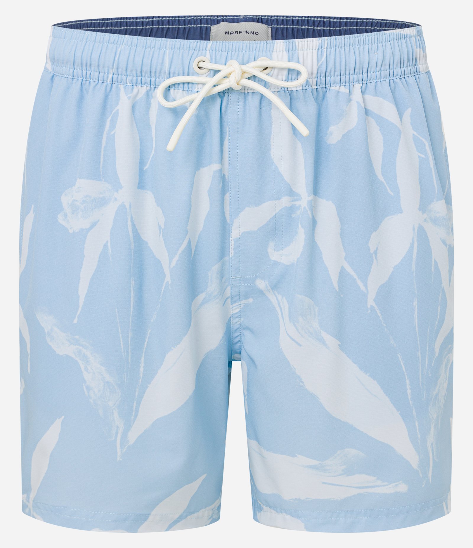 Bermuda em Microfibra com Estampa Floral Azul 5