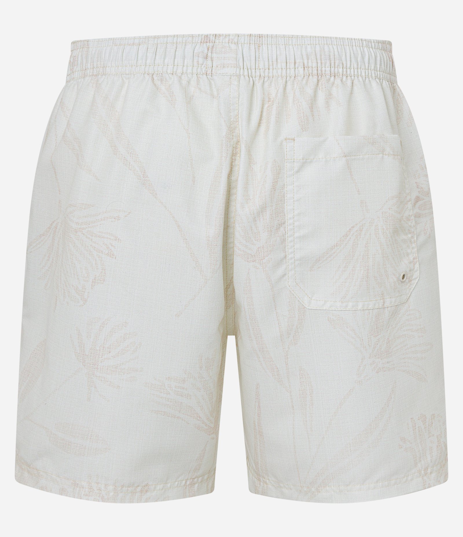 Bermuda em Microfibra com Estampa Floral Branco 7