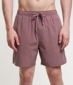 Bermuda Esportiva com Cós Elástico e Bolso