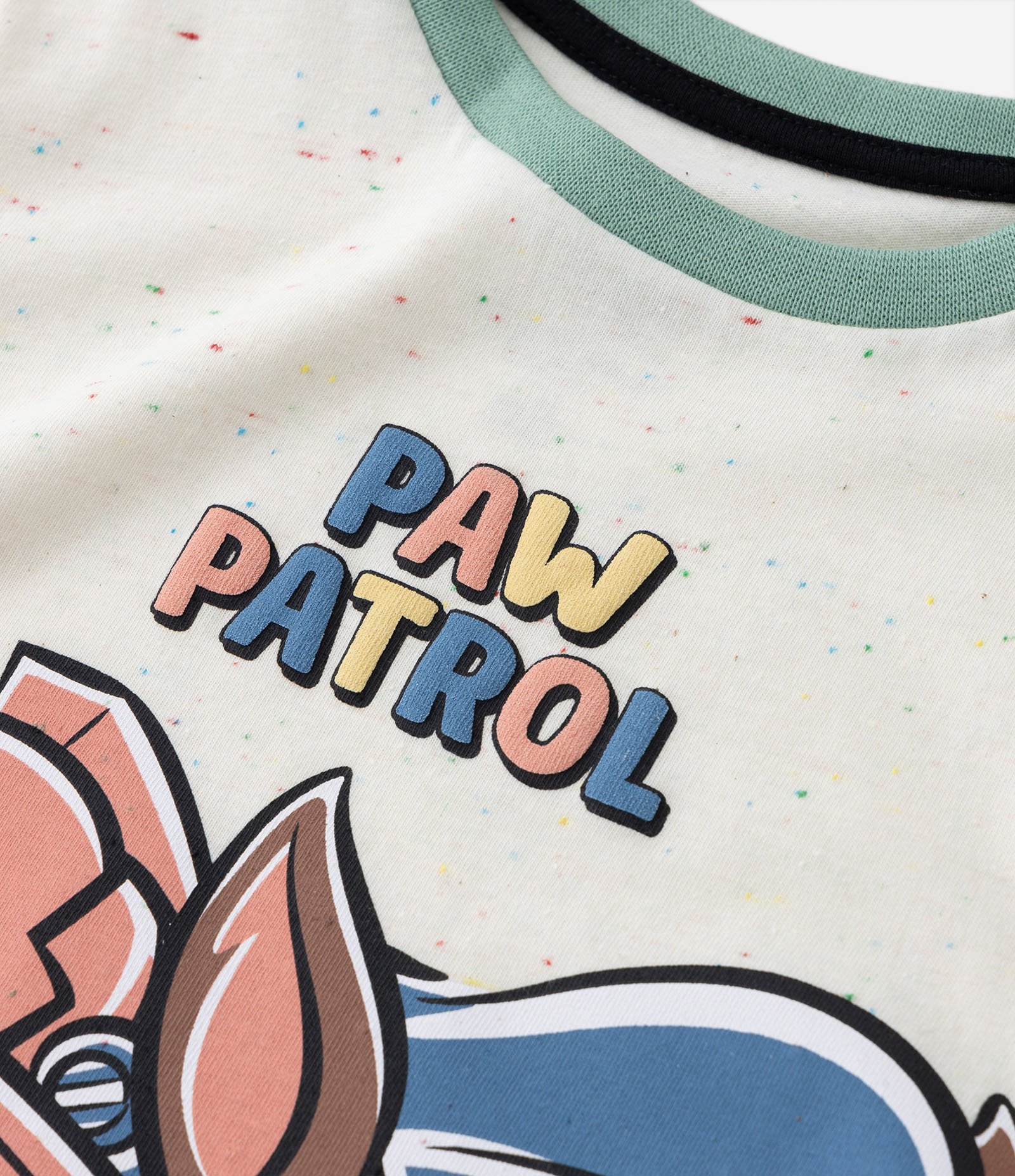 Pijama Infantil Curto Estampa Patrulha Canina - Tam 2 a 4 anos Verde 4