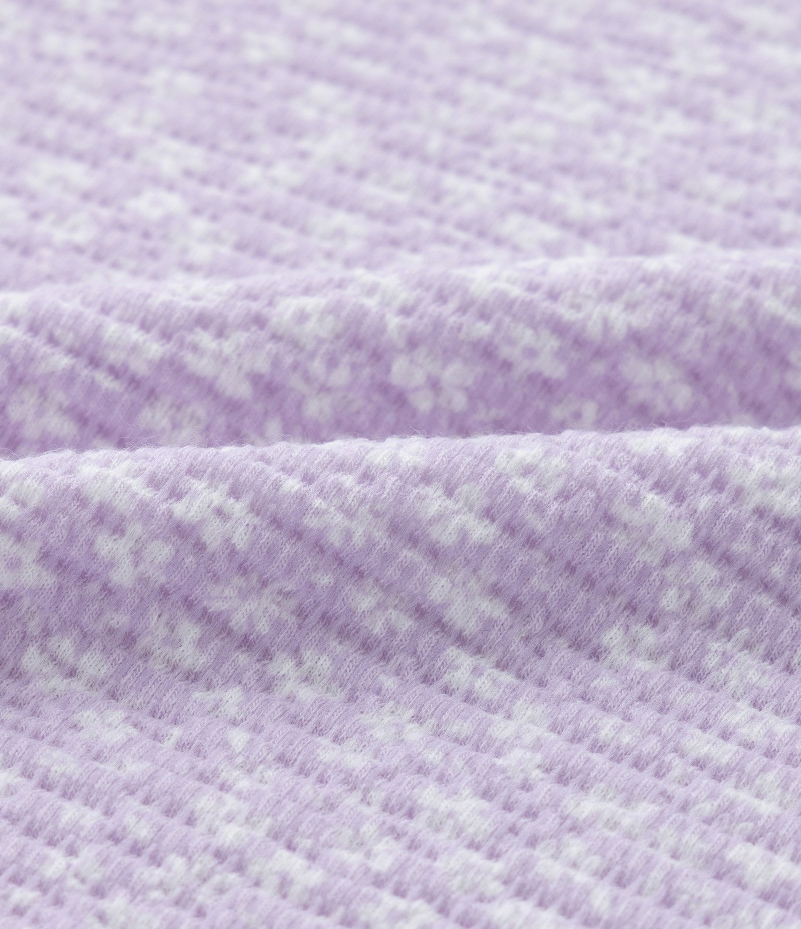 Blusa Infantil Texturizada com Estampa Floral Liberty e Manga Ampla - Tam 5 a 14 anos Lilás 3