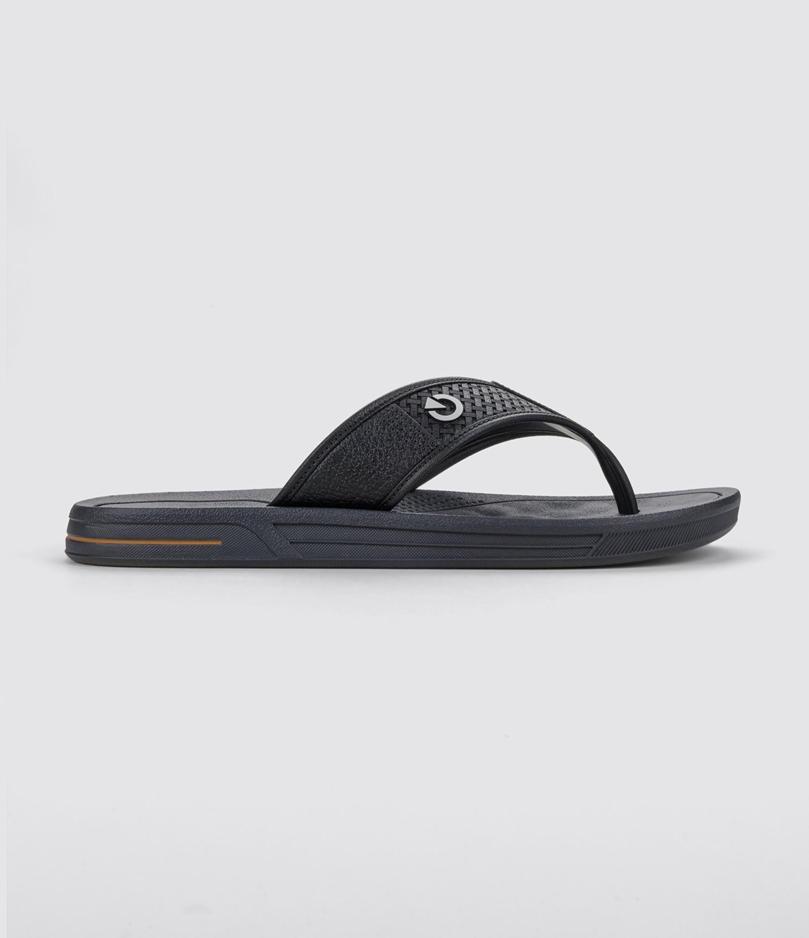 Chinelo Tiras Largas com Sola Texturizada e Brinde Cartago Preto 3