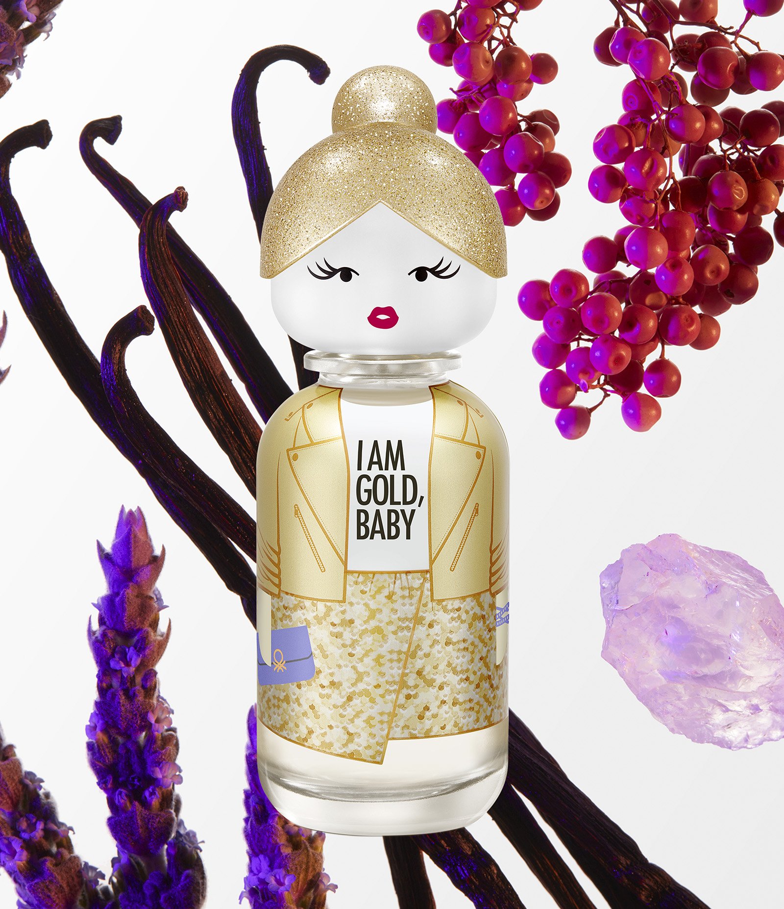 Perfume Benetton United Colors Sisterland Golden Vanilla Feminino Eau de Parfum 80ml 4