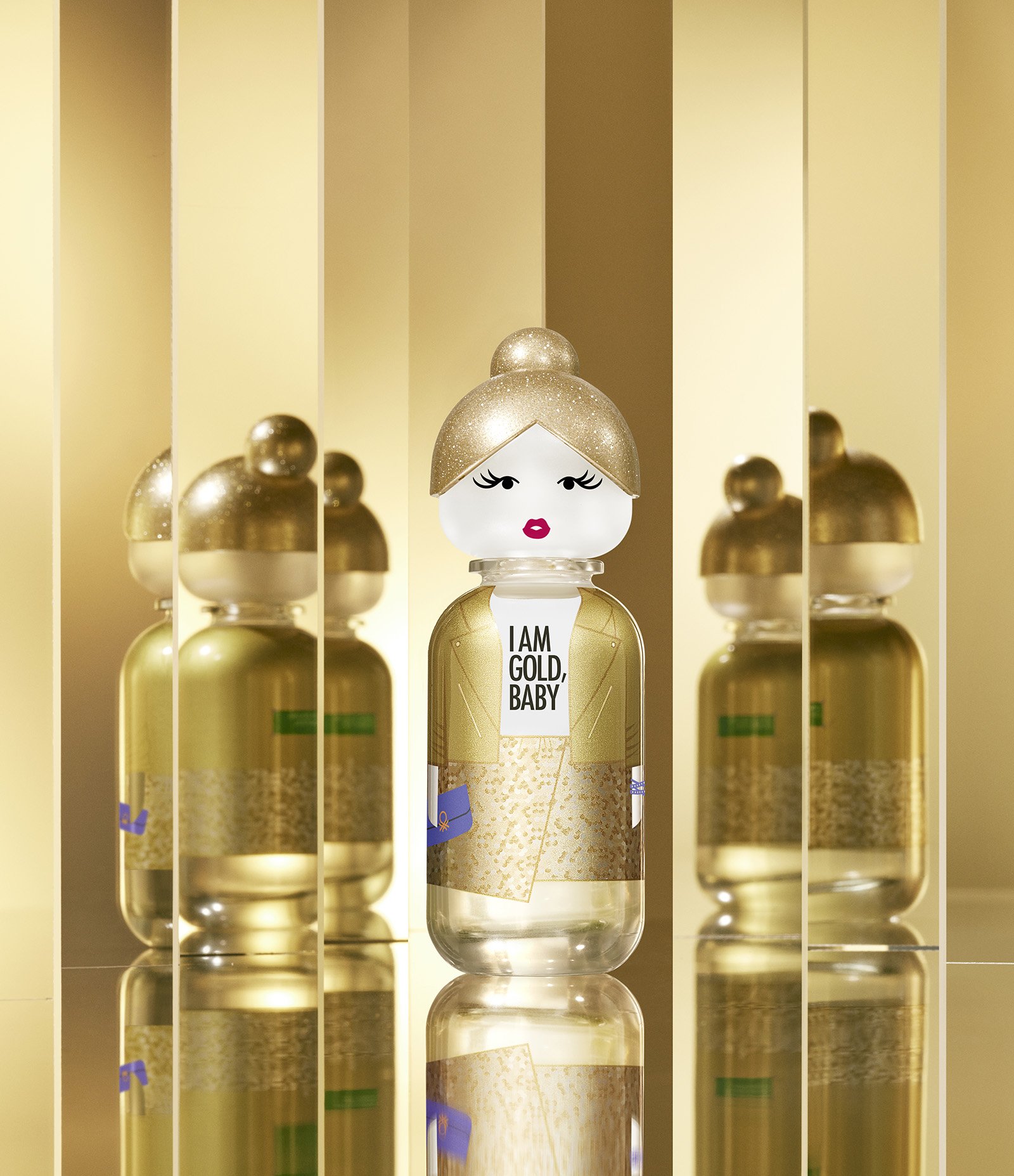 Perfume Benetton United Colors Sisterland Golden Vanilla Feminino Eau de Parfum 80ml 8