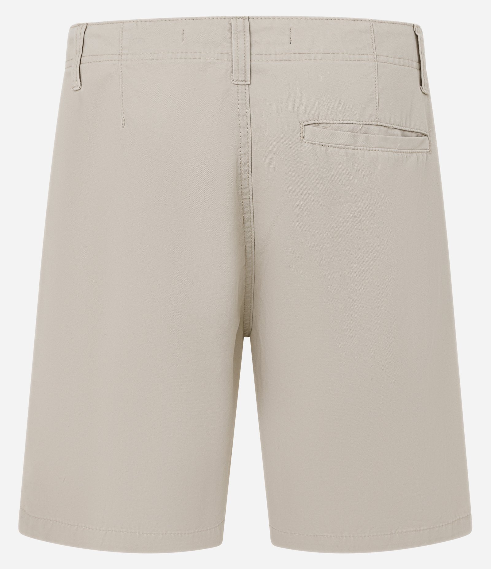 Bermuda Slim Alfaiataria em Sarja com Bolsos Bege 6