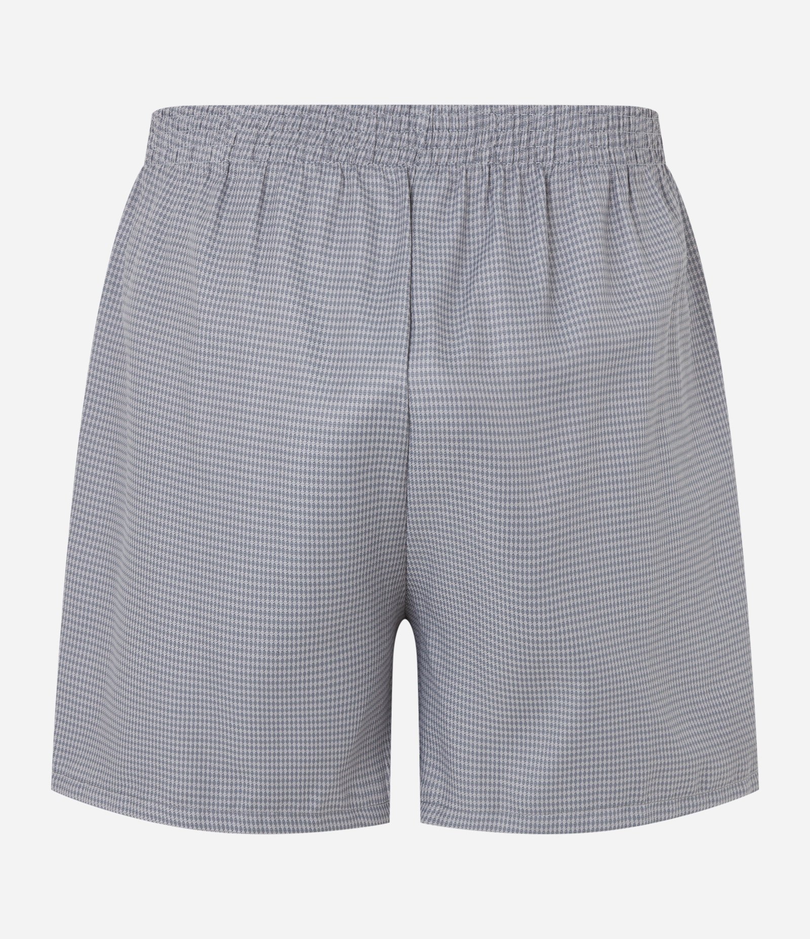 Kit 02 Cuecas Samba Canção em Tecido Maquinetado Cinza e Azul 8