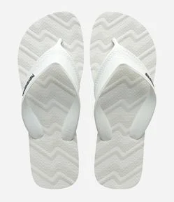 Chinelo Havaianas com Tira Larga e Estampa Waves
