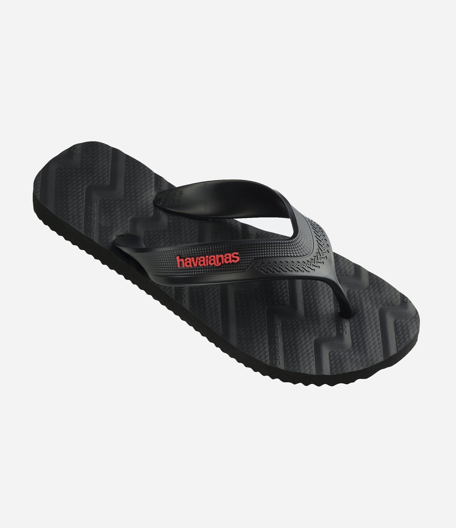 Chinelo Havaianas com Tira Larga e Estampa Waves Preto 2