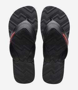 Chinelo Havaianas com Tira Larga e Estampa Waves