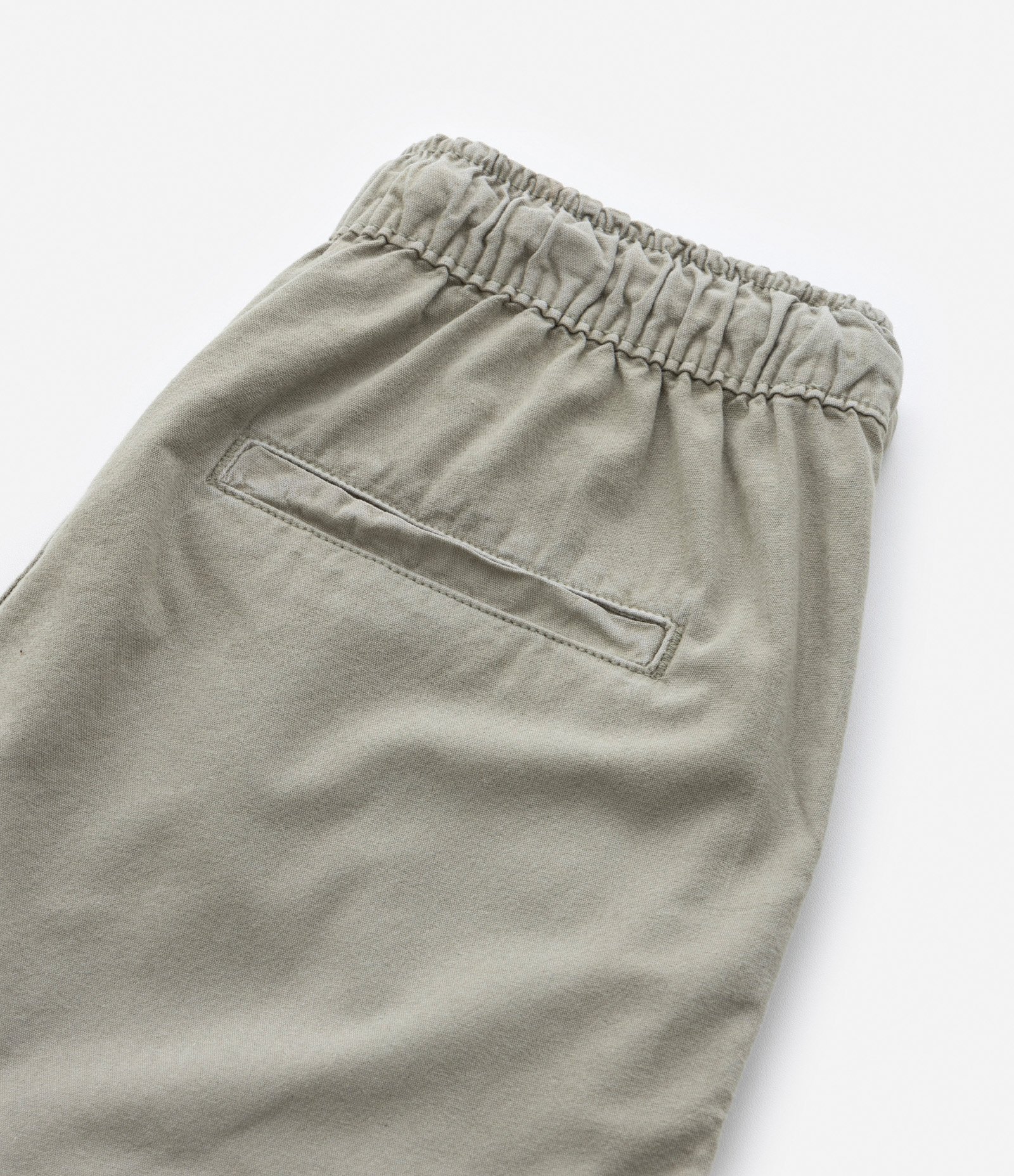 Bermuda Infantil em Sarja com Amarração - Tam 5 a 14 anos Verde Claro 5