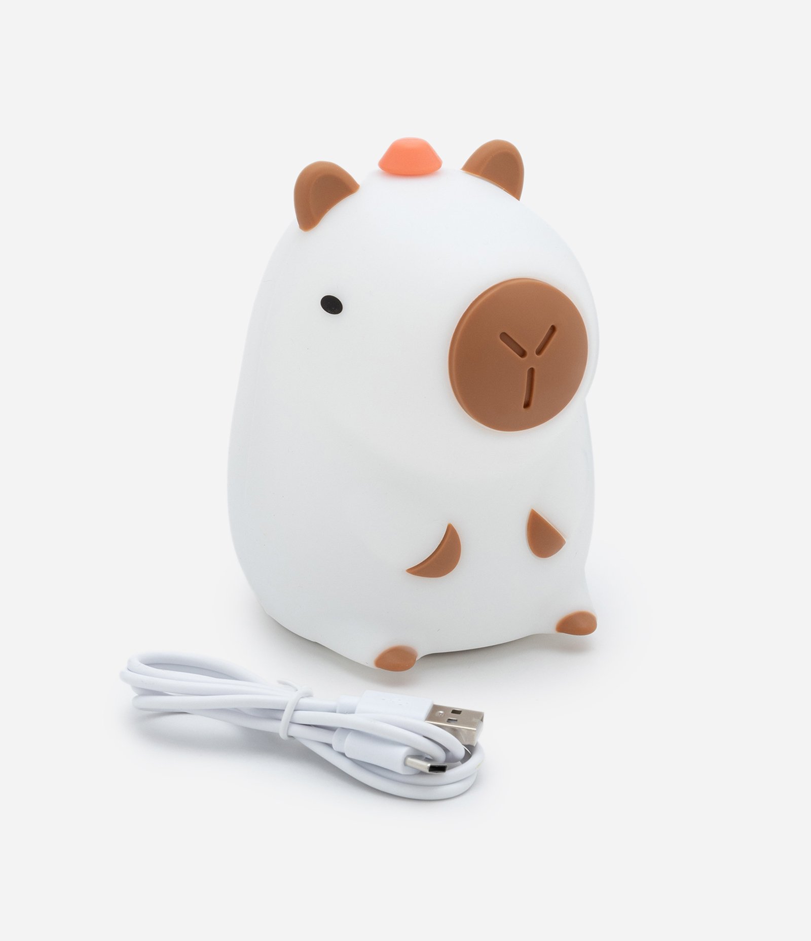 Luminária de Mesa com Formato de Capivara Transparente 1