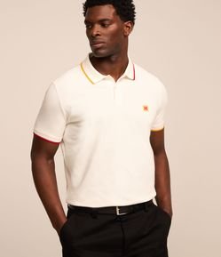 Camisa Polo com Estampa da Kodak