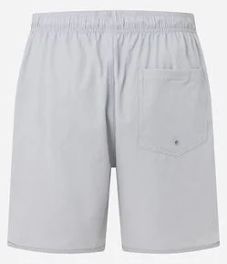 Bermuda Running em Microfibra com Textura Creponada