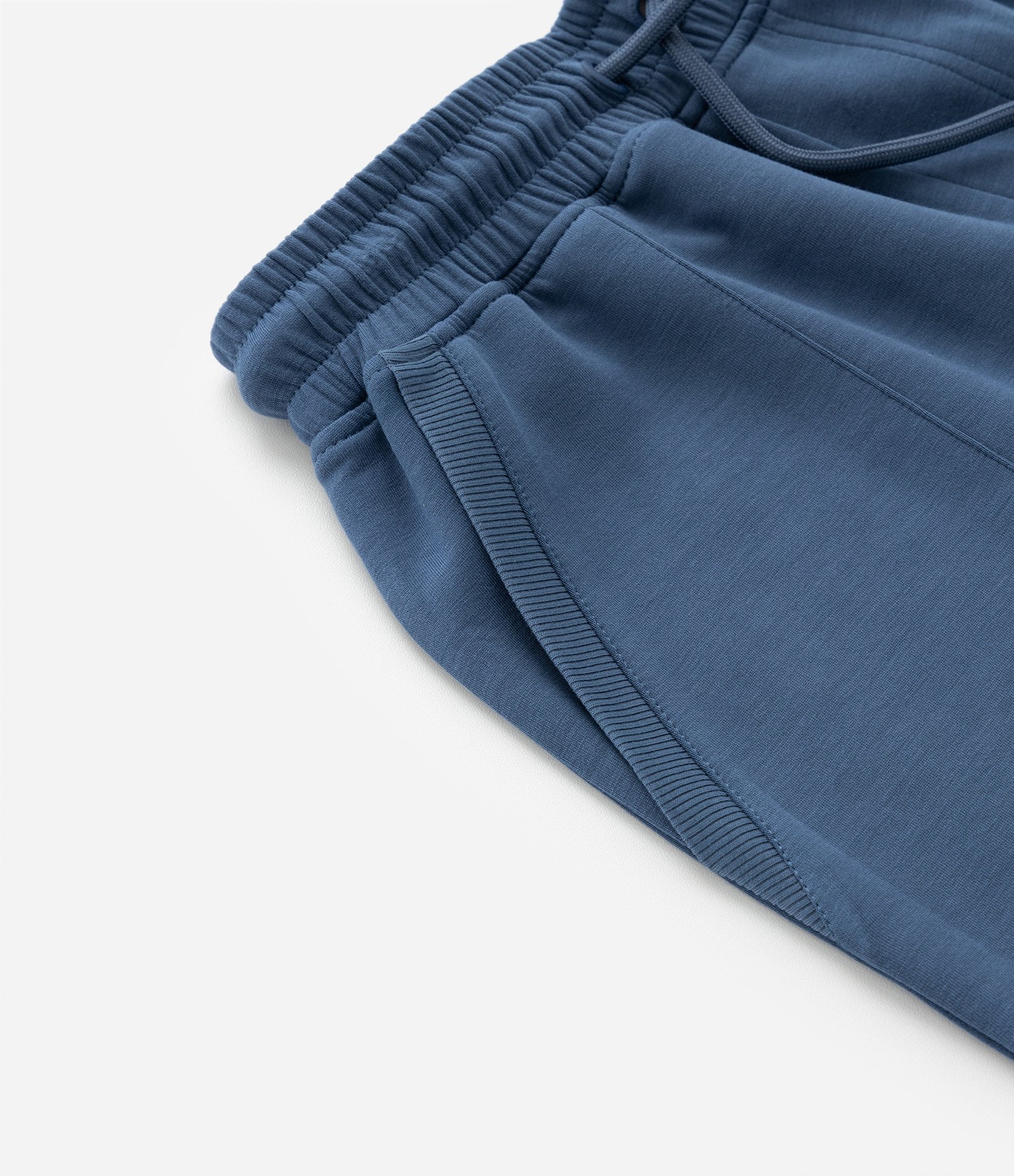 Calça Jogger Infantil em Modal com Recortes - Tam 5 a 14 Anos Azul 6