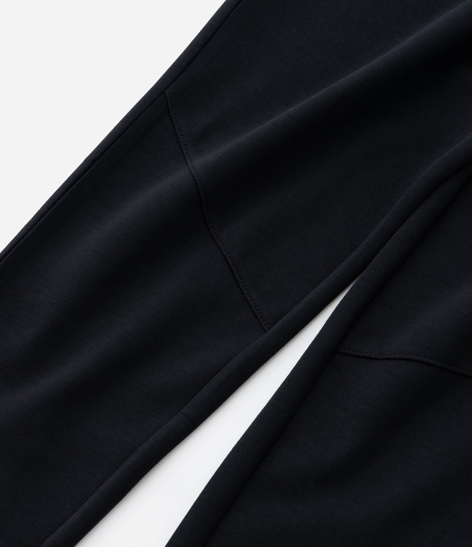 Calça Jogger Infantil em Modal com Recortes - Tam 5 a 14 Anos Preto 4