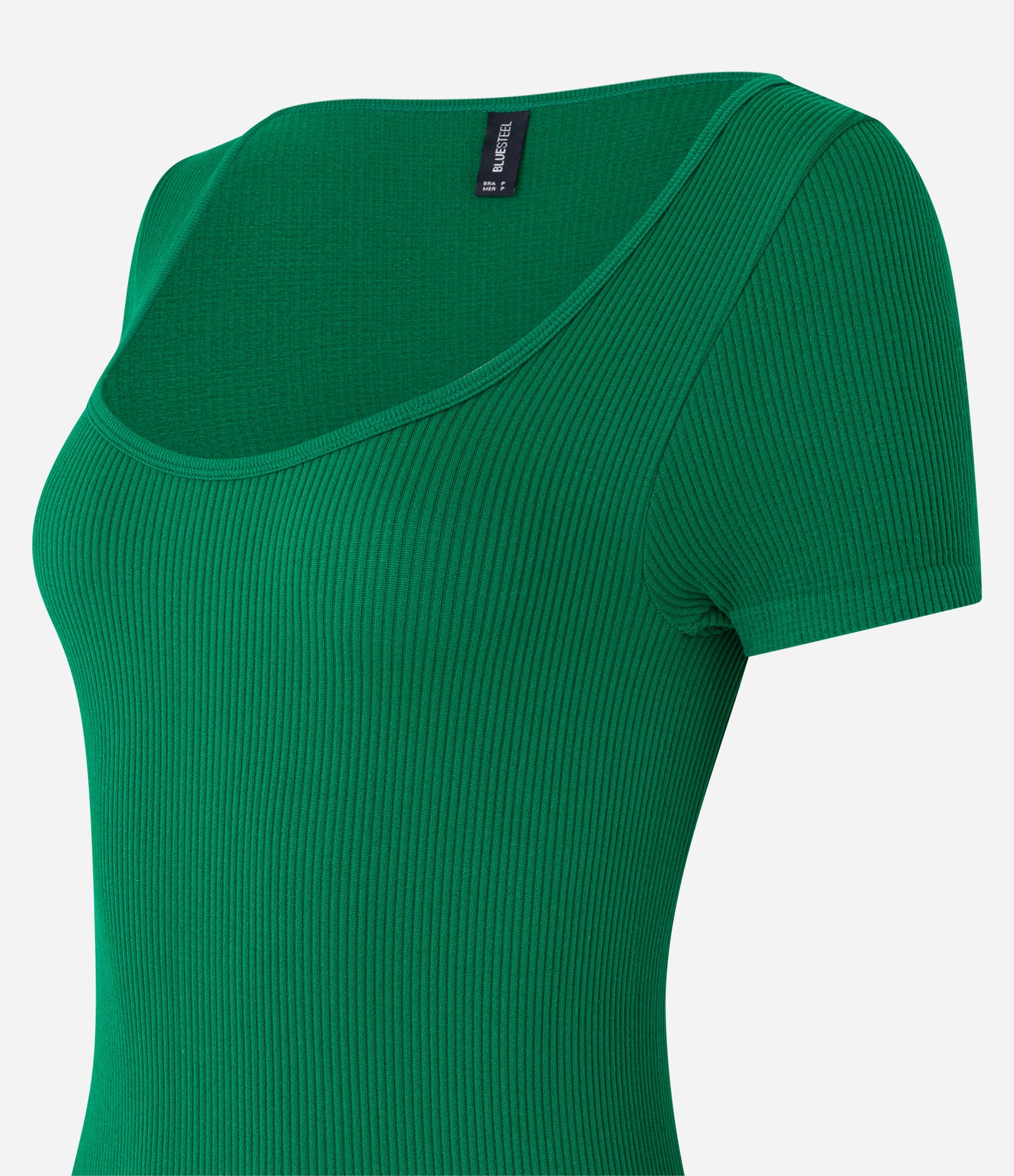 Body em Poliamida Texturizada e com Decote Quadrado 7