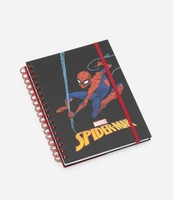 Caderno com Estampa Localizada Homem Aranha