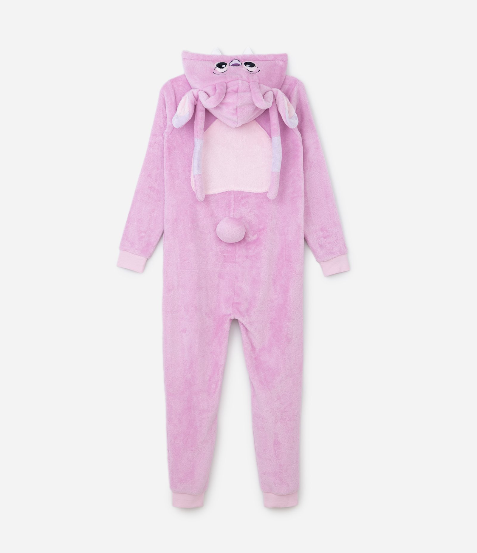 Pijama Jumper em Fleece com Bordado Angel - Tam 5 a 14 anos Rosa 2